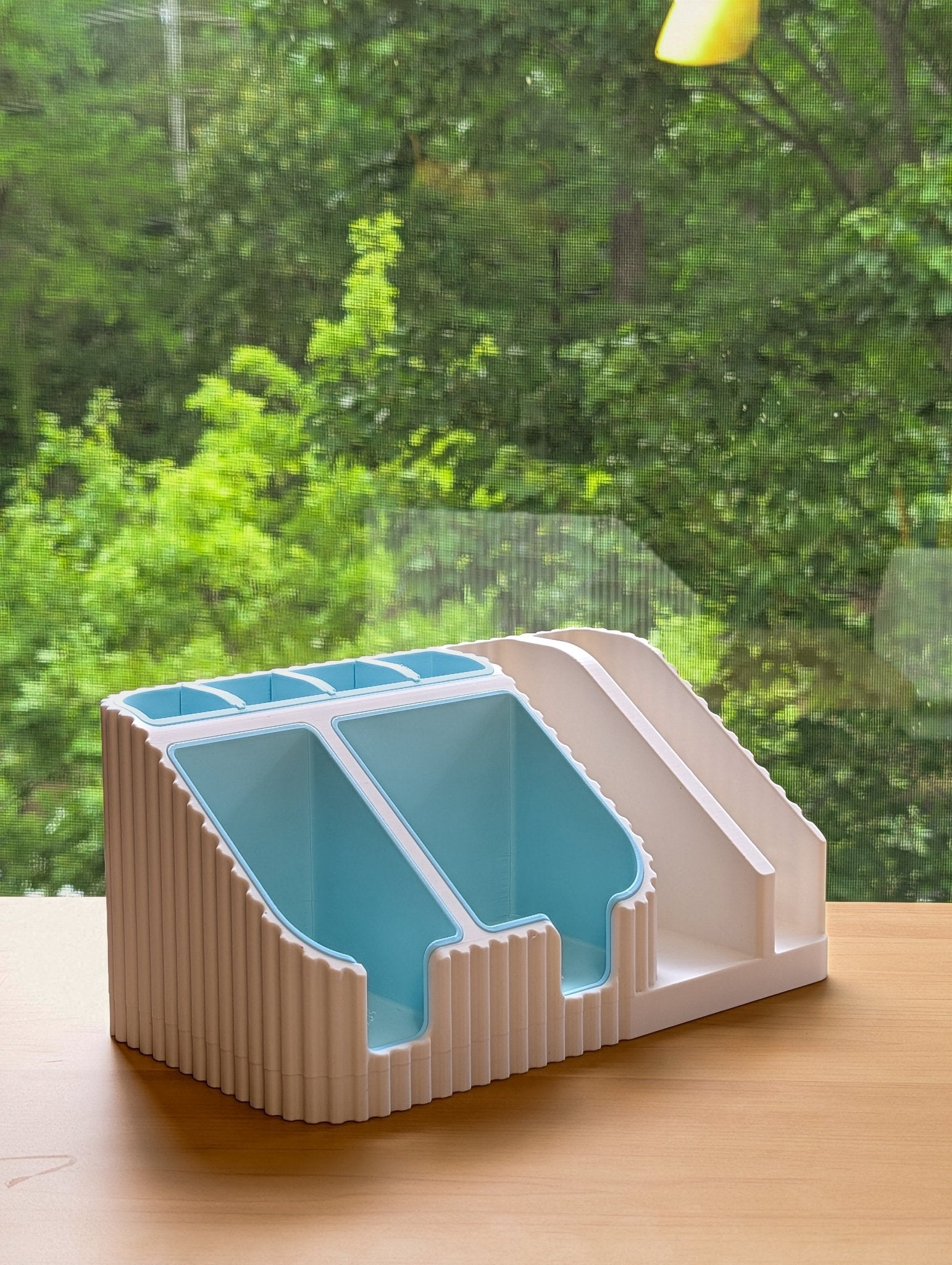 Modular Desk Organizer | Customizable 3D Printed Pen & Stationery Caddy - Sharq LabsModular Desk Organizer | Customizable 3D Printed Pen & Stationery CaddyDesk OrganizerSharq Labs