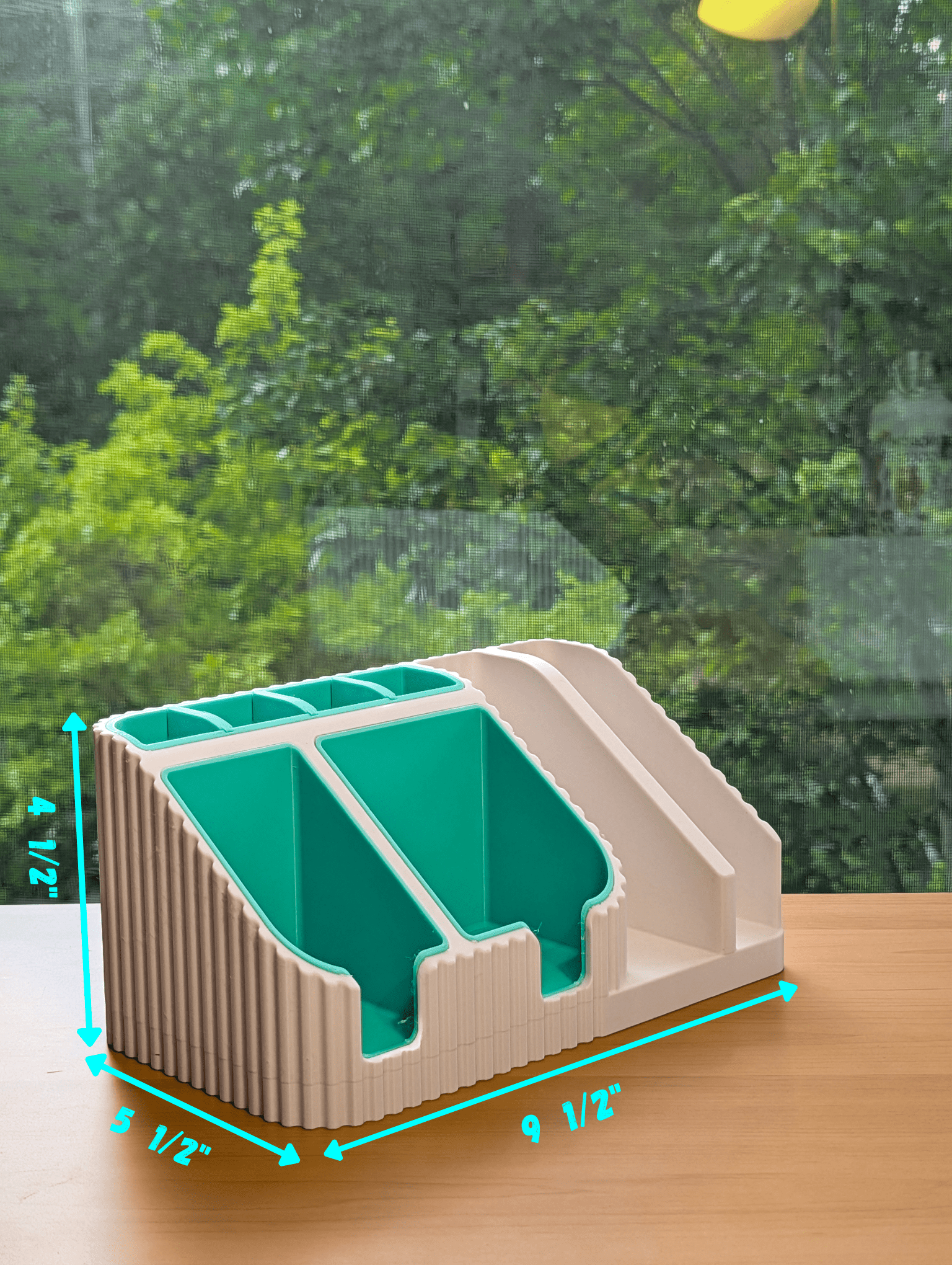 Modular Desk Organizer | Customizable 3D Printed Pen & Stationery Caddy - Sharq LabsModular Desk Organizer | Customizable 3D Printed Pen & Stationery CaddyDesk OrganizerSharq Labs