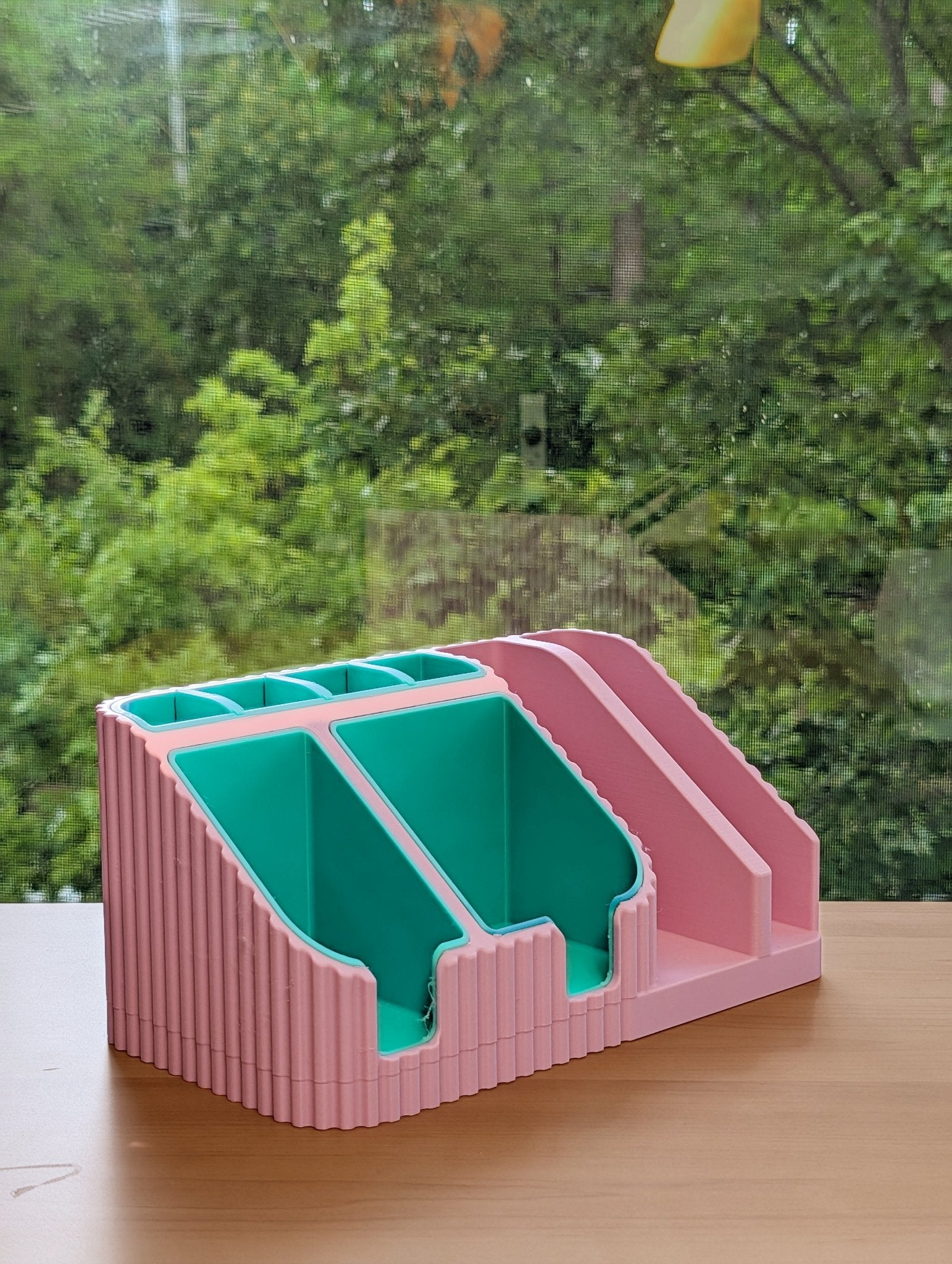 Modular Desk Organizer | Customizable 3D Printed Pen & Stationery Caddy - Sharq LabsModular Desk Organizer | Customizable 3D Printed Pen & Stationery CaddyDesk OrganizerSharq Labs