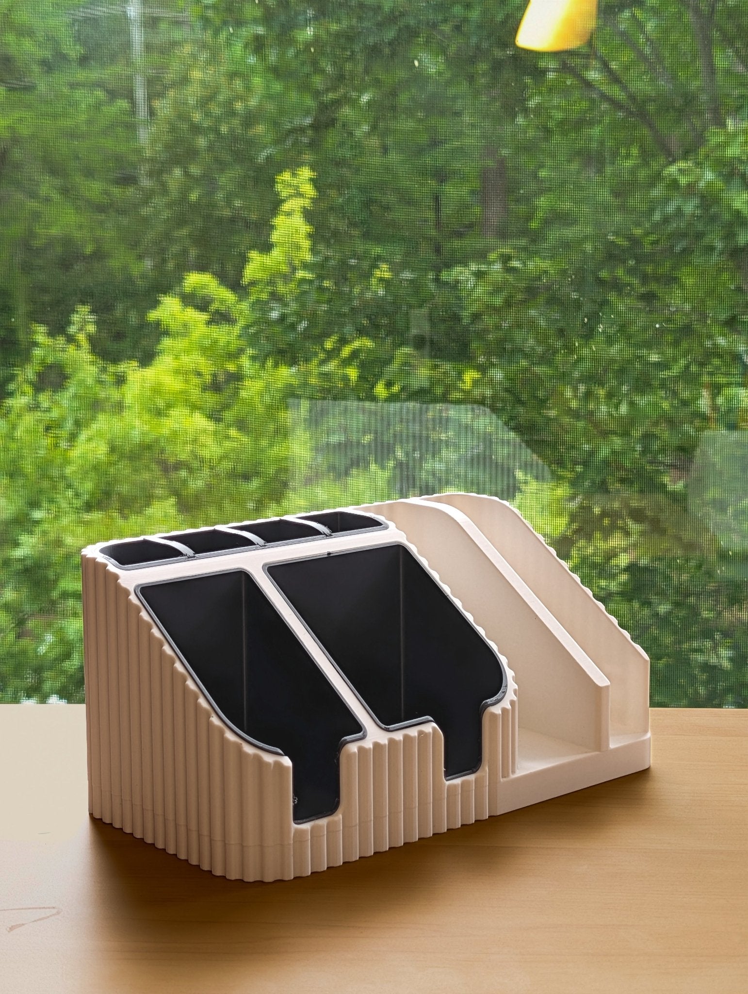 Modular Desk Organizer | Customizable 3D Printed Pen & Stationery Caddy - Sharq LabsModular Desk Organizer | Customizable 3D Printed Pen & Stationery CaddyDesk OrganizerSharq Labs