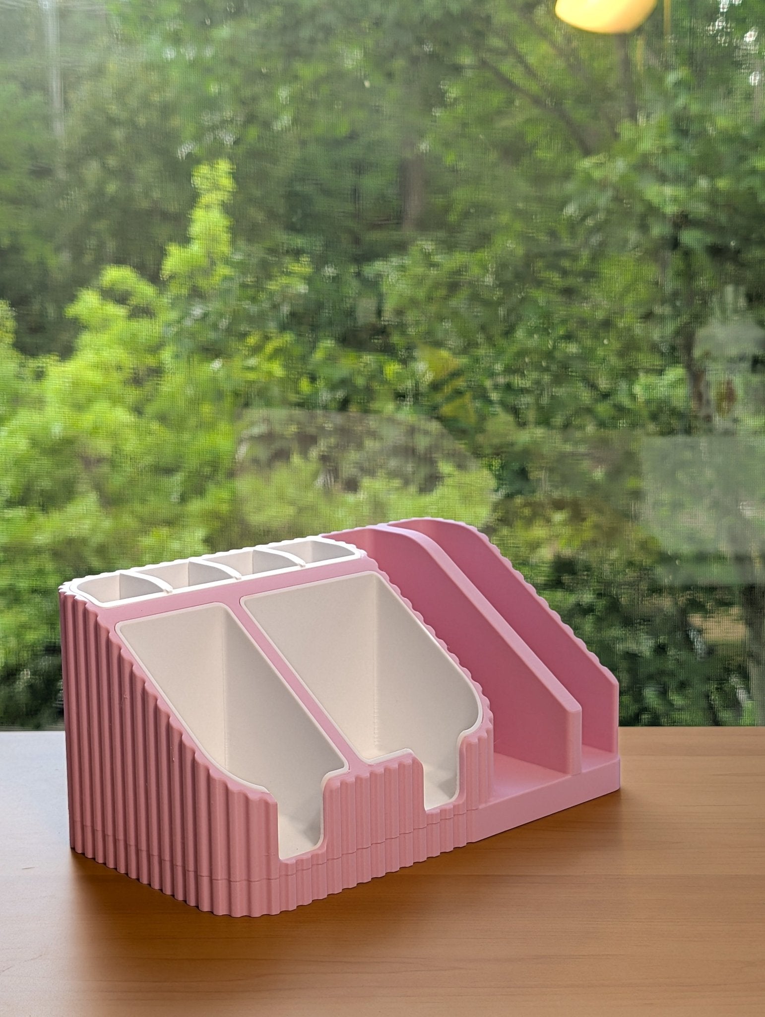 Modular Desk Organizer | Customizable 3D Printed Pen & Stationery Caddy - Sharq LabsModular Desk Organizer | Customizable 3D Printed Pen & Stationery CaddyDesk OrganizerSharq Labs