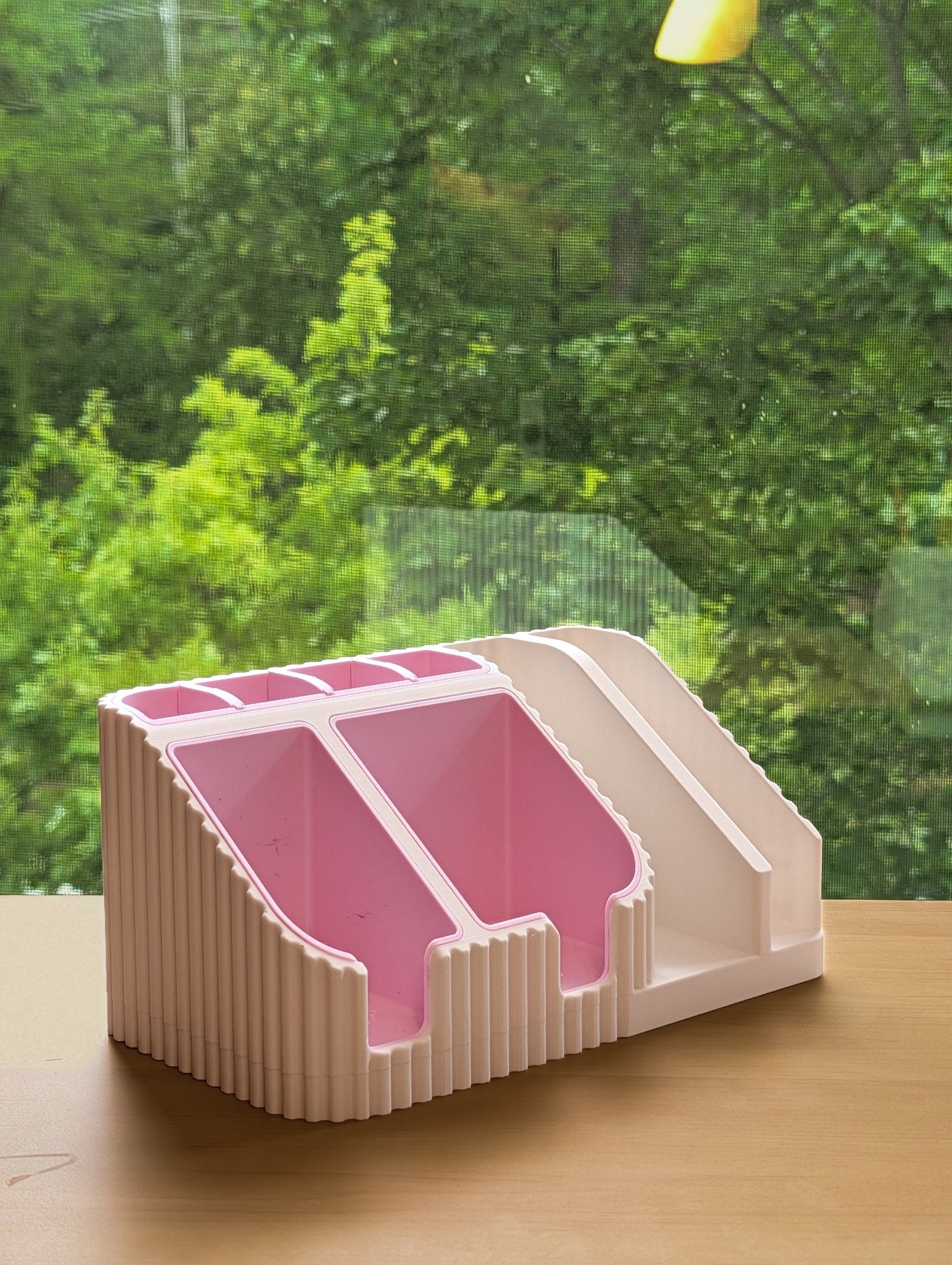Modular Desk Organizer | Customizable 3D Printed Pen & Stationery Caddy - Sharq LabsModular Desk Organizer | Customizable 3D Printed Pen & Stationery CaddyDesk OrganizerSharq Labs