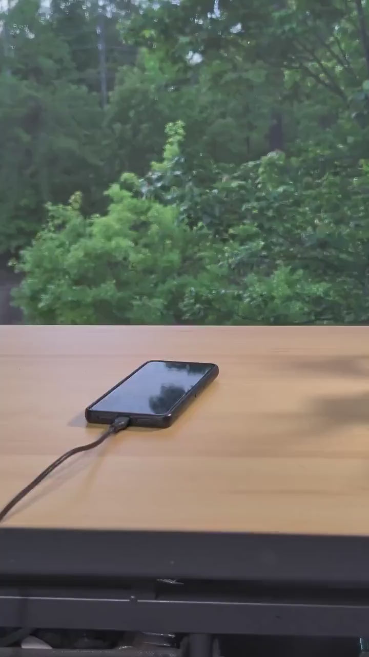 3D Printed Ribbed Phone Stand, Organic Phone Holder, Organized Desk, Office Decor