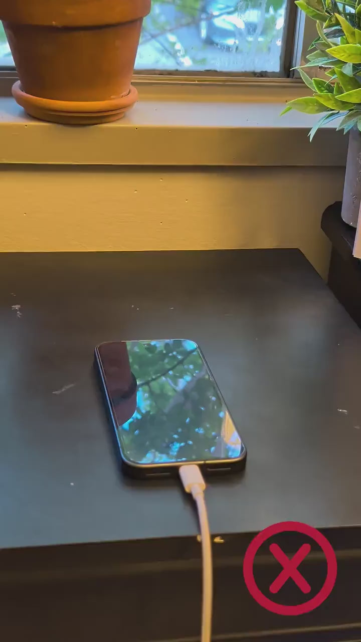 Minimalist Phone Stand, Desk Cable Organizer, Colorful Smartphone holder, Standing Desk Accessory